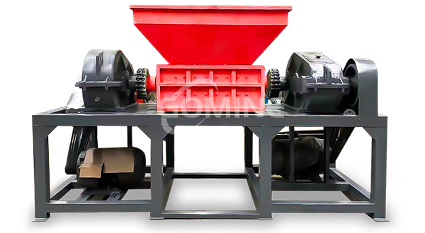 Double Shaft Stainless Steel Heavy Duty Engine Shredder Machine